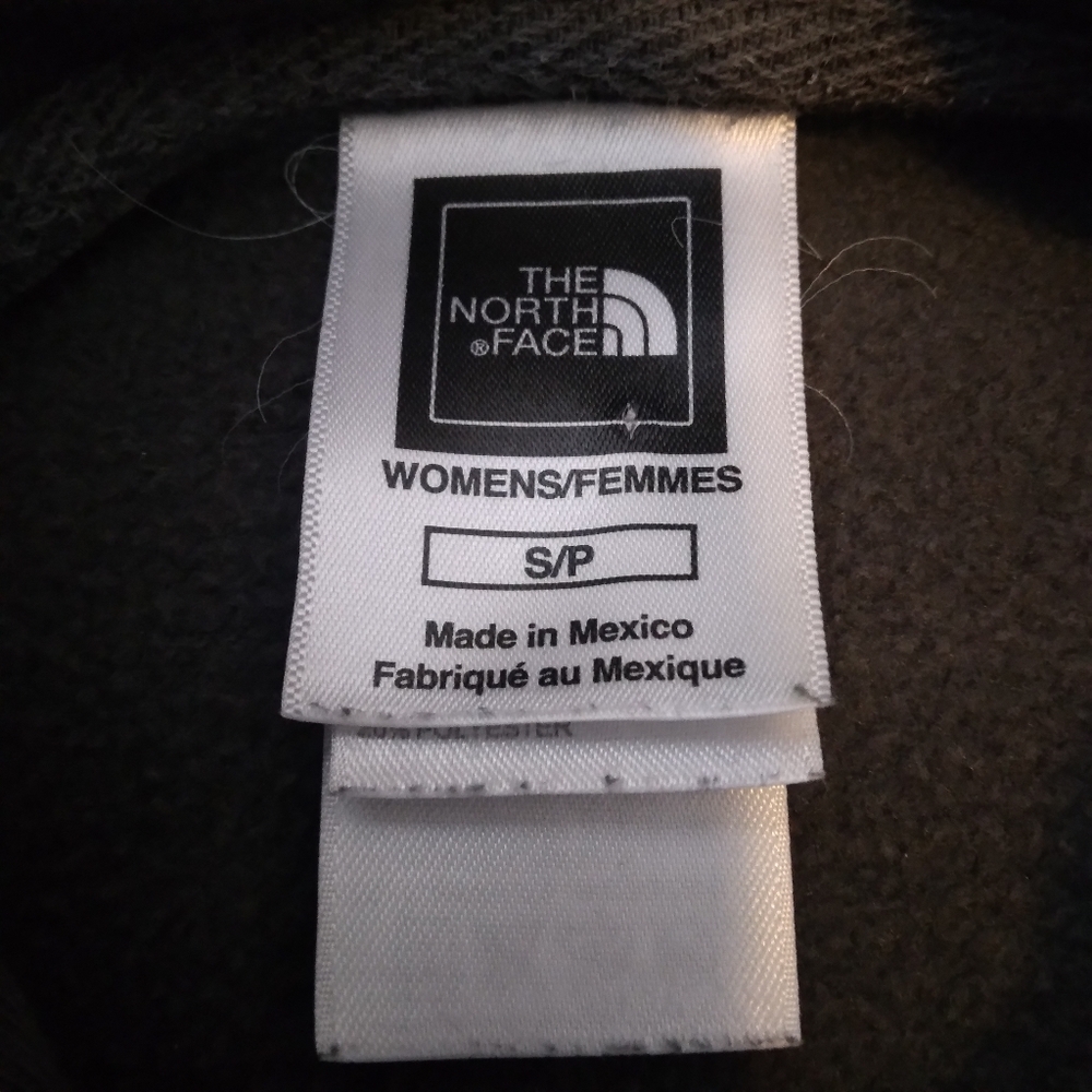 North Face Women's Small Hoodie Gray - Picture 2 of 10